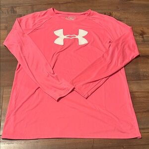 Under Armour Vibrant Pink Long Sleeve Top